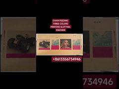 घुमावदार बॉक्स फ्लेक्सो प्रिंटिंग मशीन Slotter Cum Lead Edge बॉक्स प्रिंटिंग मशीन