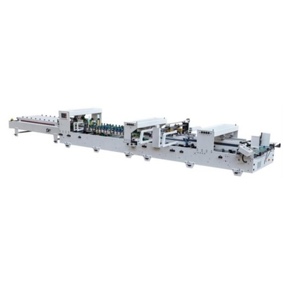 खरीदें 650 800 1100 स्वचालित नालीदार फ़ोल्डर ग्लूअर मशीन online manufacture