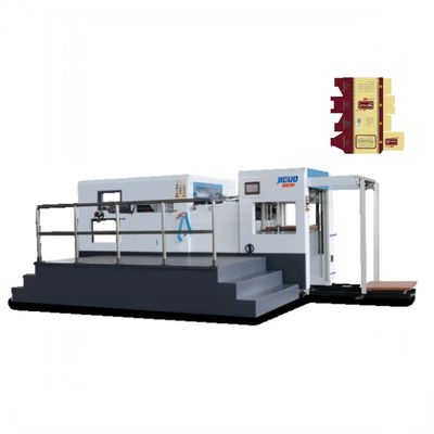 खरीदें नालीदार पेपरबोर्ड डाई कटिंग के लिए फ्लैटबेड ऑटोमैटिक डाई कटिंग मशीन online manufacture