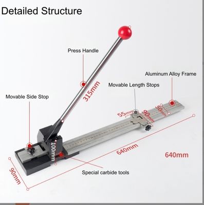खरीदें Creasing Matrix Cutter Be Used With Automatic Die Cutting Machine Automatic Creasing Strip Cutter online manufacture