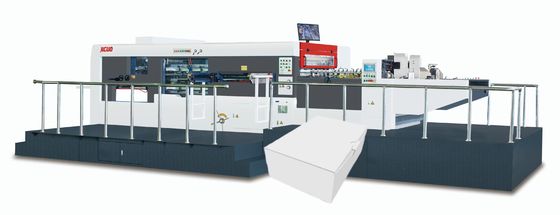 खरीदें JIGUO MYP-1500Q Automatic Die Cutting & Stripping Machine,Max Paer Size:1500*1105mm,Max Running Speed:5500s/h,Sheet Thickness:Corrugated Board<8mm (Max.thickness) online manufacture