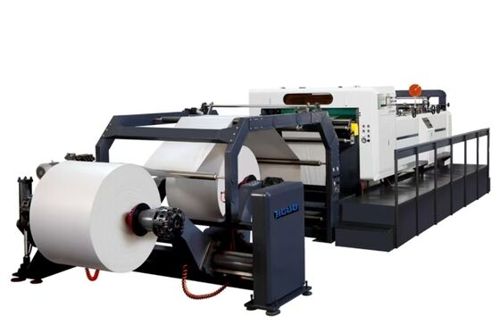 खरीदें JIGUO  ZWC-1400-2 Paper Sheeter Cutter Machine，Reference weight of cutting paper：50-500g/m2，Maximum cutting meter speed：300m/min online manufacture