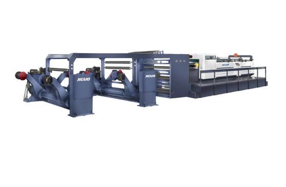 खरीदें JIGUO ZWC-1700-4 Paper Sheeter Cutter Machine，Reference weight of cutting paper：50-500g/m2，Max.Diameter of paper：1650mm(65〃)Max，Maximum cutting meter speed：300m/min online manufacture