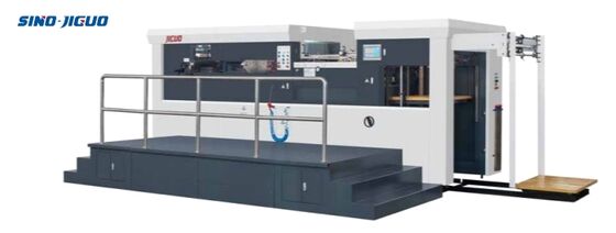 खरीदना JIGUO MY-1060E पेपर ट्रे और पैकेजिंग बॉक्स के लिए स्वचालित मरने काटने और creasing मशीन online manufacture