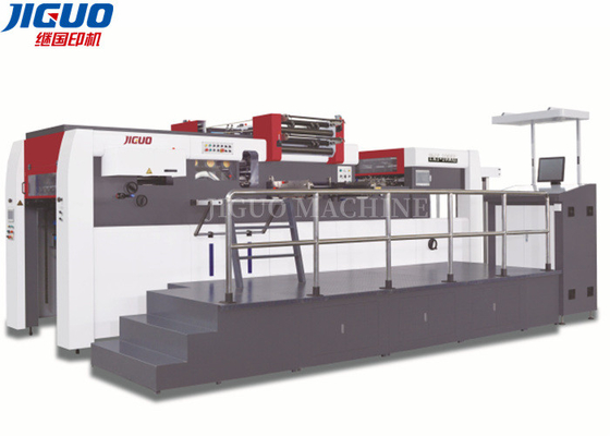 खरीदें 1060 मिमी शीट स्वचालित मरो काटने की मशीन बढ़ती गर्म मुद्रांकन मशीन online manufacture