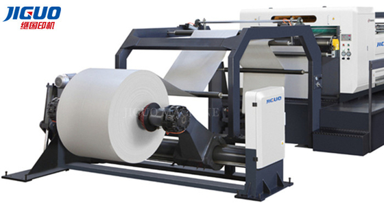 खरीदें फोर पेपर रोल कटिंग मशीन रोल टू शीट पेपर कटिंग मशीन online manufacture