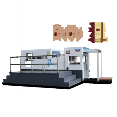 JIGUO MYP-1080E कागज पैकेज बॉक्स के लिए स्ट्रिपिंग मशीन के साथ स्वचालित काटने की मशीन