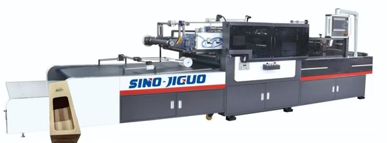 SIINO JIGUO TC-760Q स्वचालित सर्वो विंडो पैचिंग मशीन कोना काटने और क्रीज़िंग फ़ंक्शन के साथ, अधिकतम शीट आकार (मिमी): 760 * 850, फिल्म शीट मोटाई (मिमी): 0.03-0.3