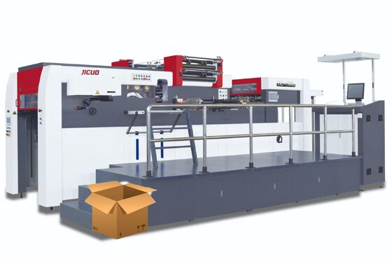 JIGUO TMY-1320H Automatic Die Cutting & Foil Stamping Machine,Max.Diecutting Size:1300×940mm,Max.Stamping Speed:5000s/h,Die-Cutting Precision:±0.1mm