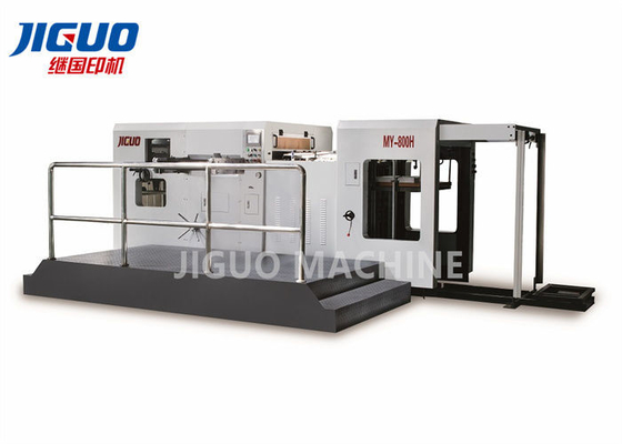 कार्डबोर्ड फ्लैटबेड स्वचालित डाई कटिंग मशीन QT500-7 8500s / H स्पीड