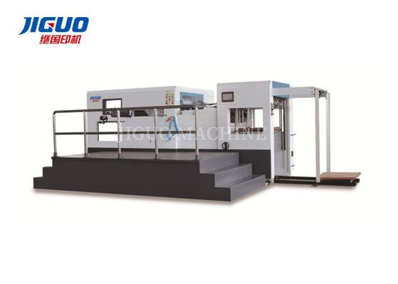 1060X760mm पेपर ऑटो डाई कटिंग क्रीज़िंग मशीन कार्टन बॉक्स कार्डबोर्ड
