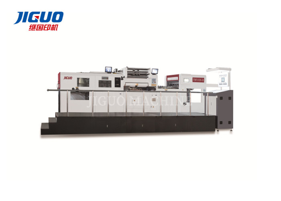 नालीदार कार्डबोर्ड स्टैम्पिंग मशीन स्वचालित गर्म पन्नी स्टैम्पिंग मशीन स्वचालित एम्बोसिंग मशीन बॉक्स स्टैम्पिंग